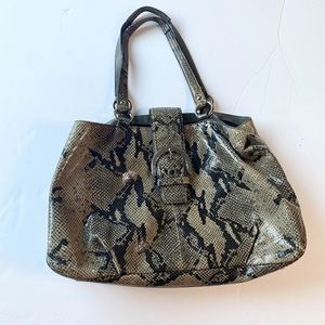 Coach Women’s Python purse